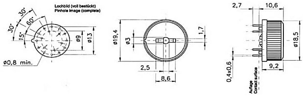 Chart - KYOCERA AVX Rotary Knob Switches